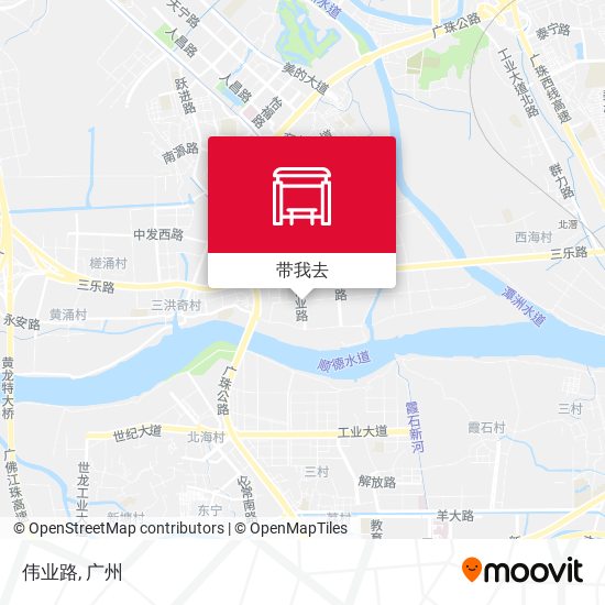伟业路地图