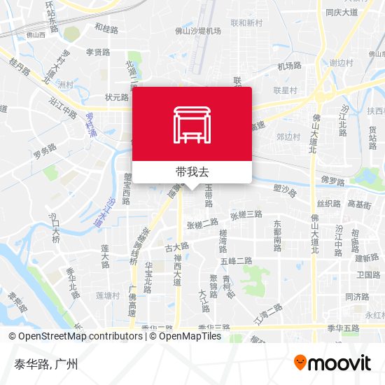 泰华路地图