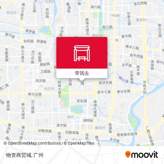 物资商贸城地图