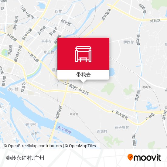 狮岭永红村地图