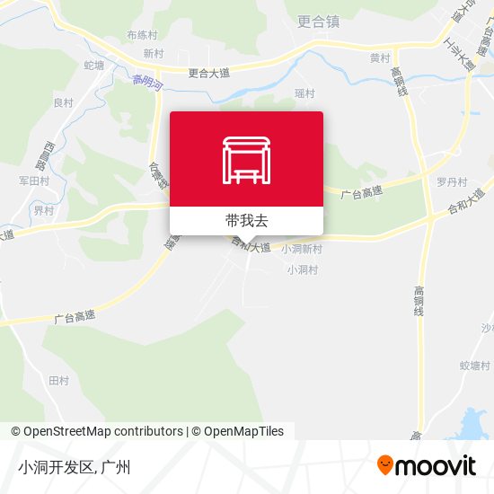 小洞开发区地图