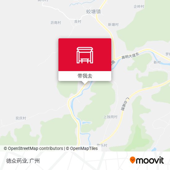 德众药业地图