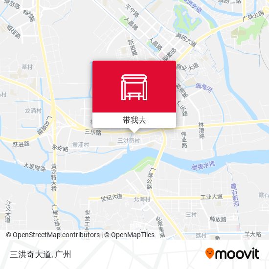 三洪奇大道地图