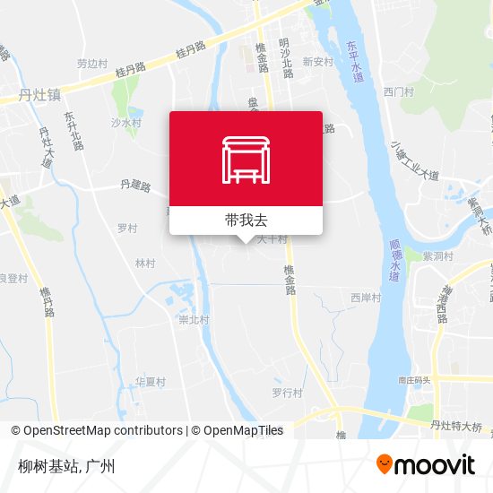 柳树基站地图