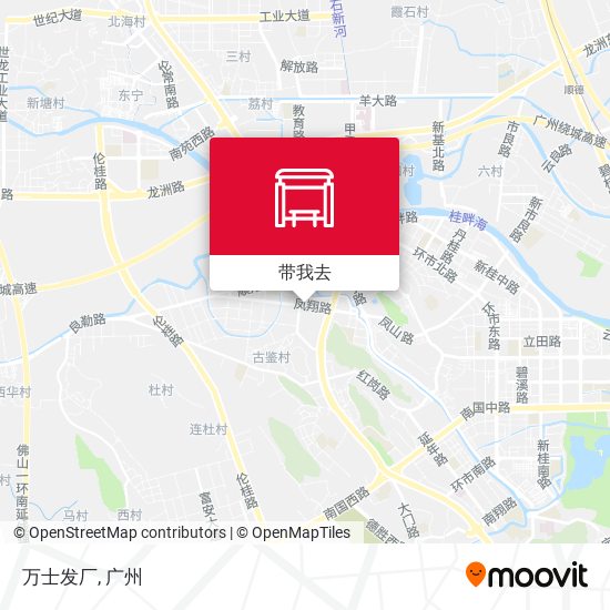 万士发厂地图