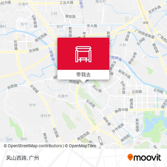 凤山西路地图
