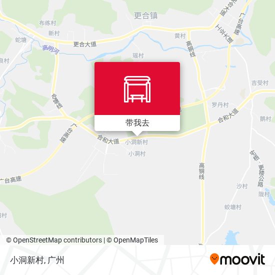 小洞新村地图
