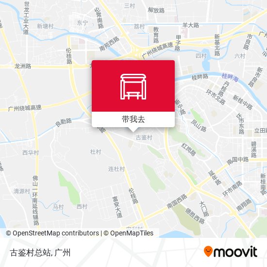 古鉴村总站地图