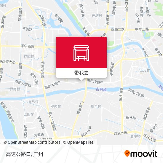 高速公路口地图