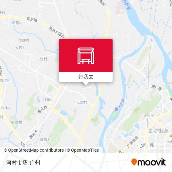 河村市场地图