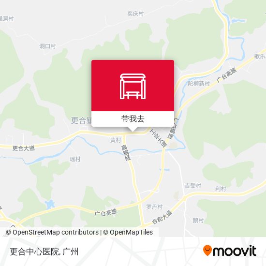 更合中心医院地图