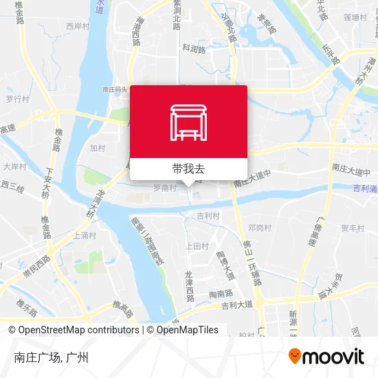 南庄广场地图