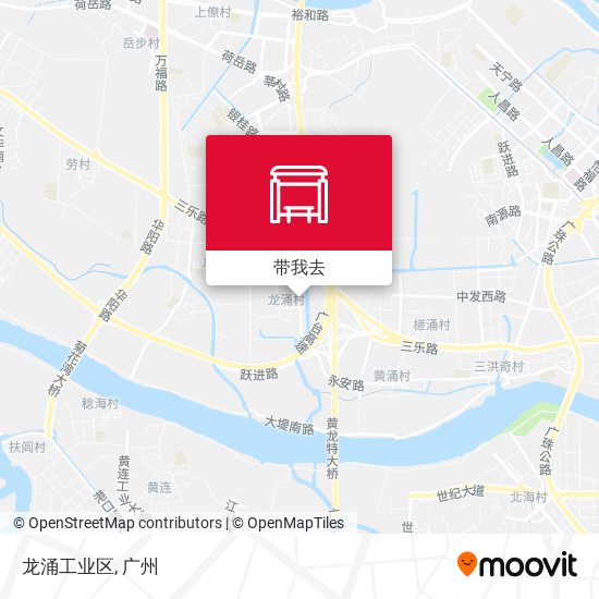 龙涌工业区地图