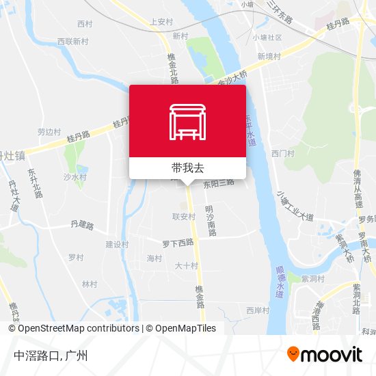 中滘路口地图