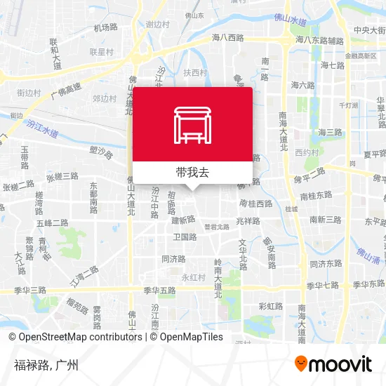 福禄路地图