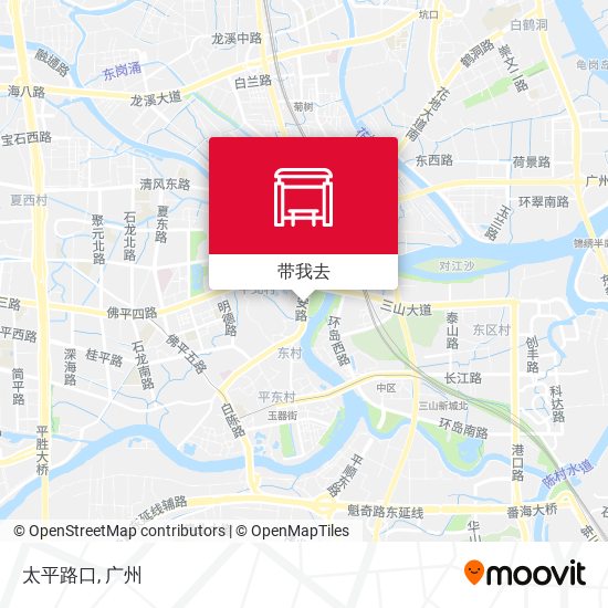 太平路口地图