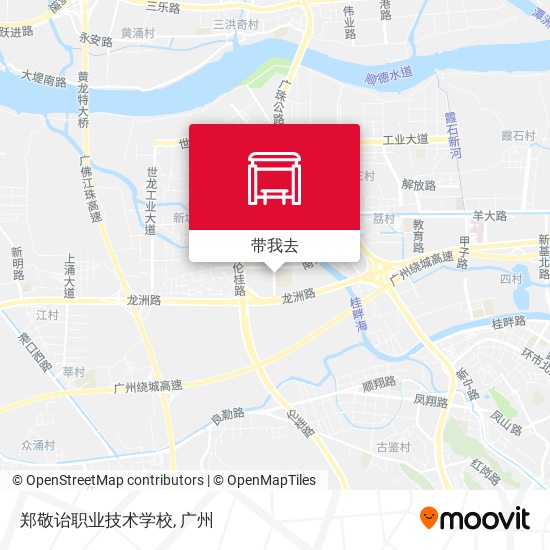 郑敬诒职业技术学校地图