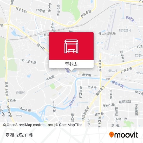 罗湖市场地图