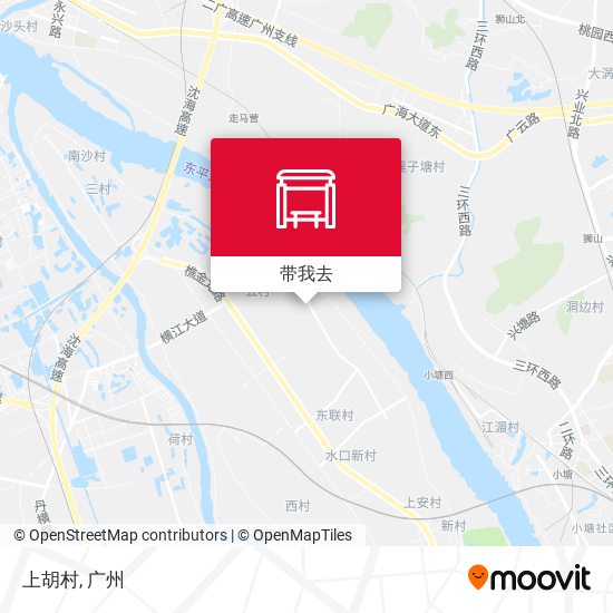 上胡村地图