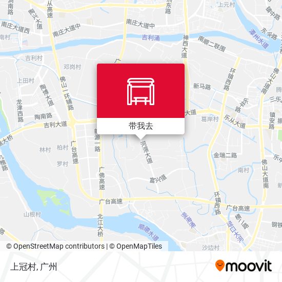 上冠村地图