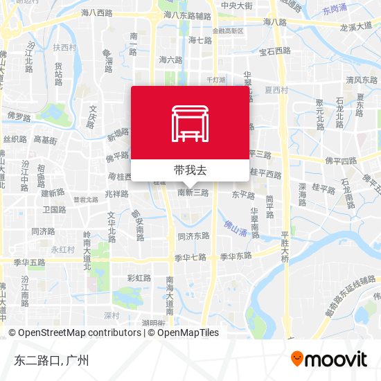 东二路口地图