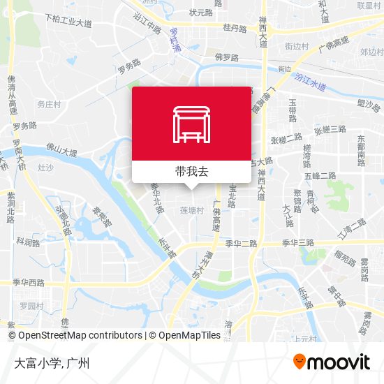 大富小学地图