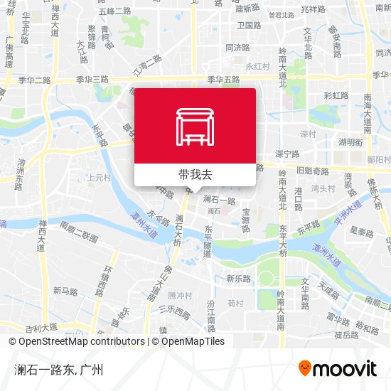 澜石一路东地图
