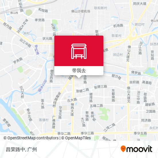 昌荣路中地图