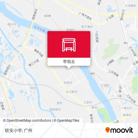 联安小学地图
