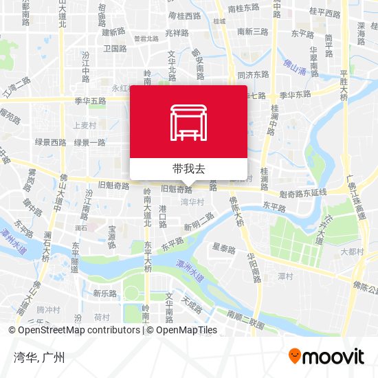湾华地图