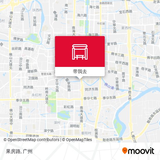 果房路地图