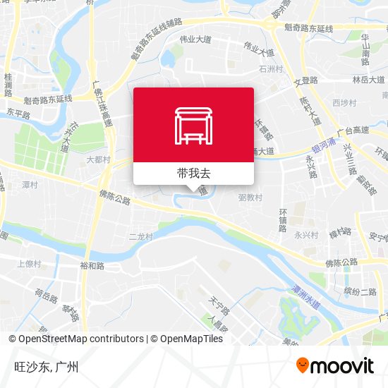 旺沙东地图