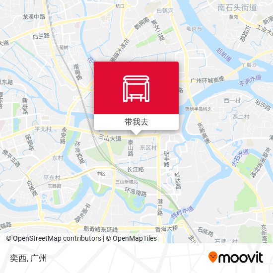 奕西地图