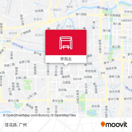 莲花路地图