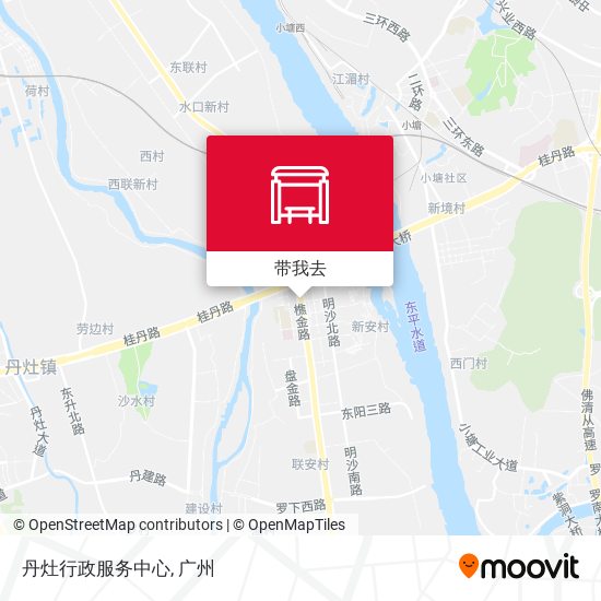 丹灶行政服务中心地图