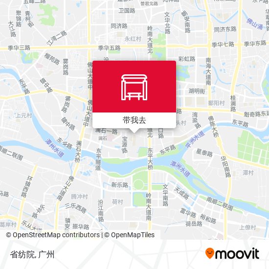 省纺院地图