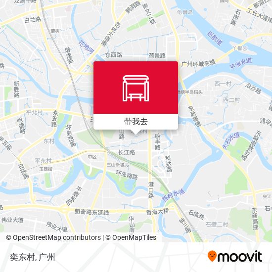 奕东村地图