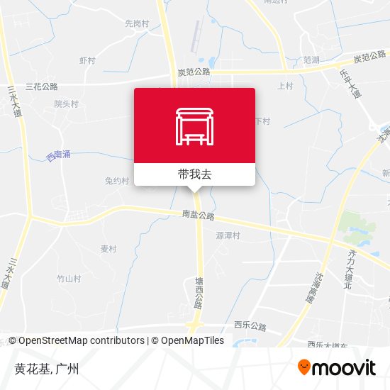 黄花基地图