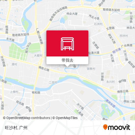 旺沙村地图