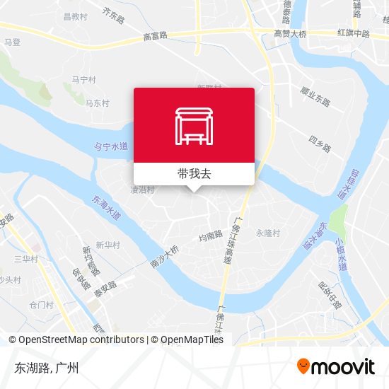 东湖路地图