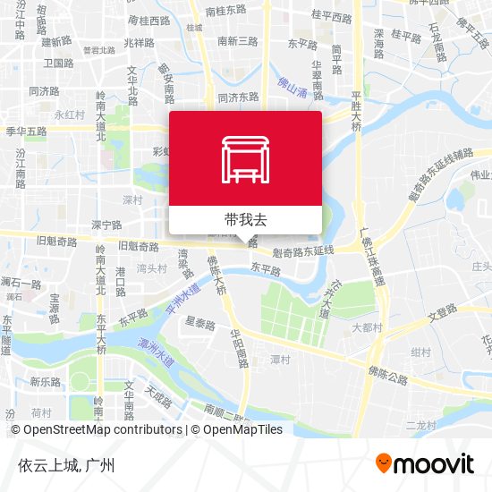 依云上城地图