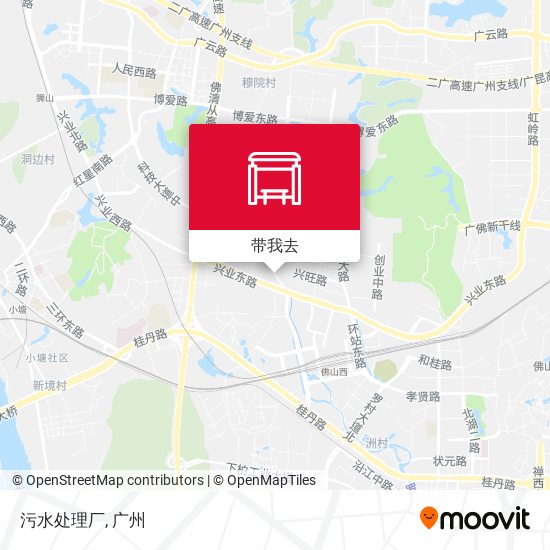 污水处理厂地图