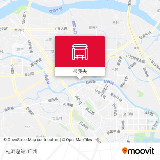 桂畔总站地图