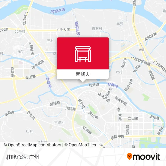 桂畔总站地图