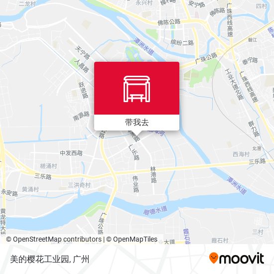 美的樱花工业园地图