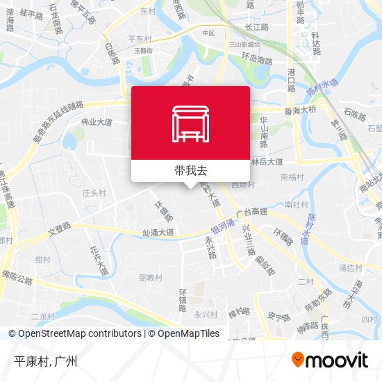 平康村地图