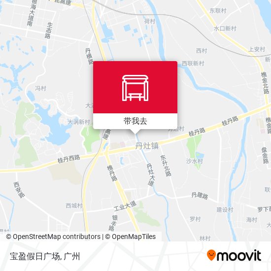 宝盈假日广场地图