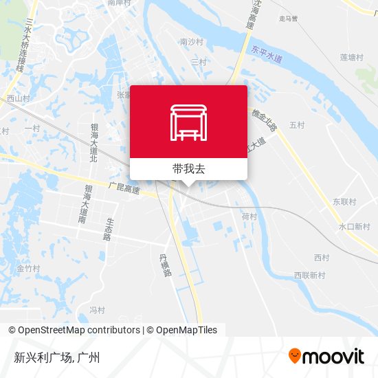 新兴利广场地图