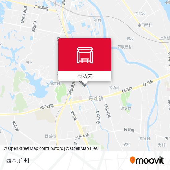 西基地图