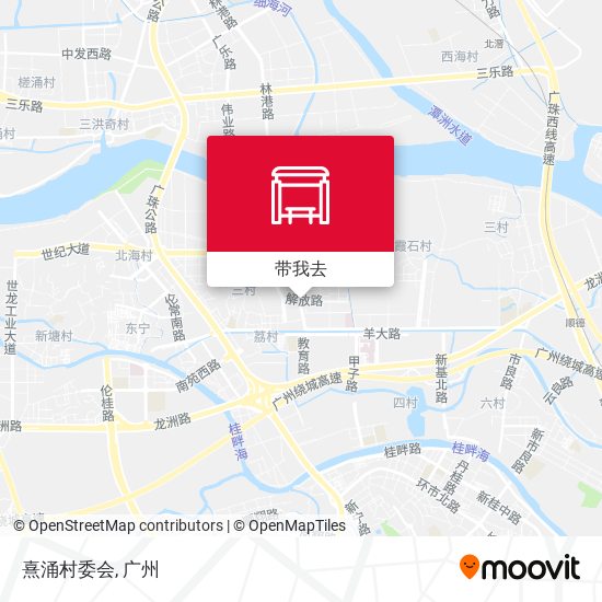 熹涌村委会地图